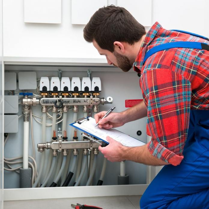 Repairing plumbing system